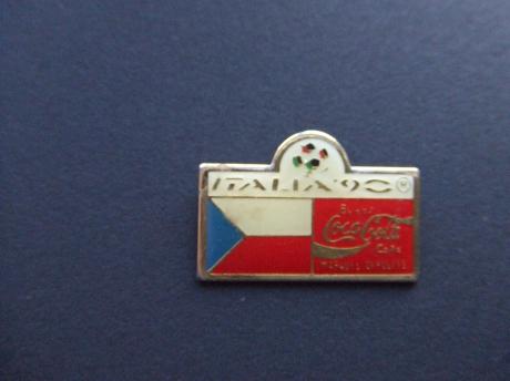 WK voetbal Italie 1990 deelnemer Tsjecho-Slowakije